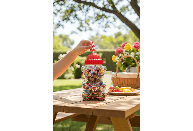 BOTE OSITO LOVE DE 550ML🥰🩷