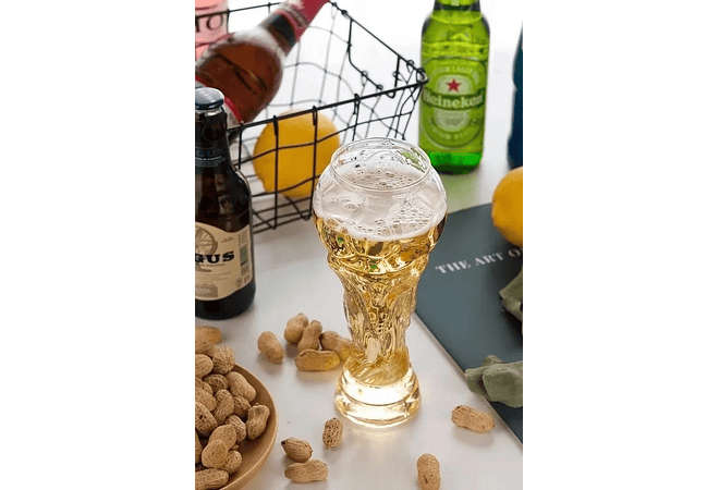 COPA DE PLÁSTICO TRANSPARENTE DEL MUNDIAL DE 900 ML🏆