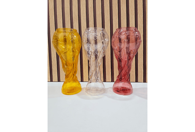 COPA DE PLÁSTICO TRANSPARENTE DEL MUNDIAL DE 900 ML🏆