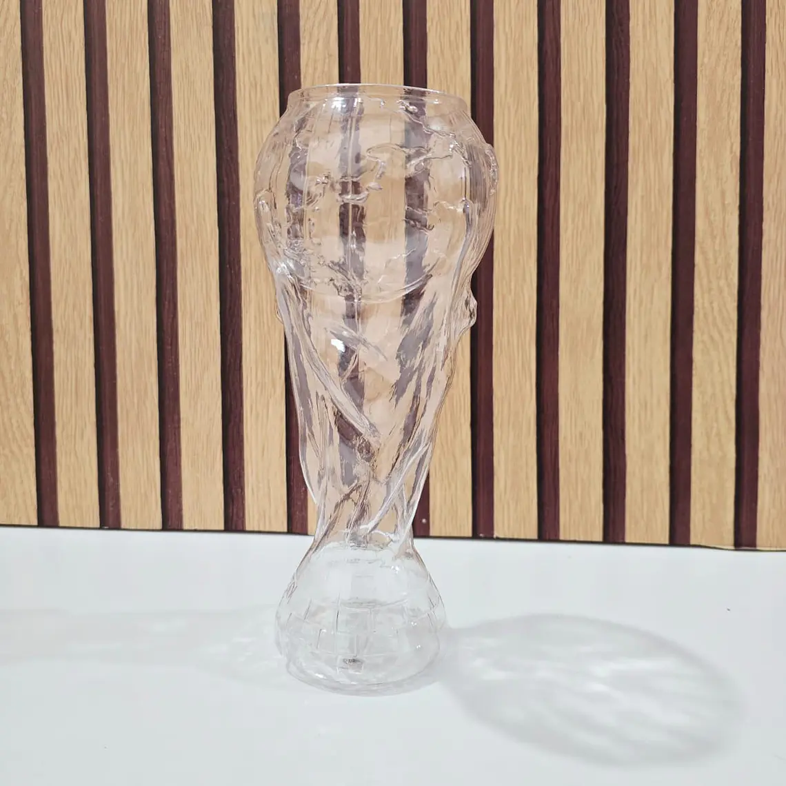 COPA DE PLÁSTICO TRANSPARENTE DEL MUNDIAL DE 900 ML🏆 6