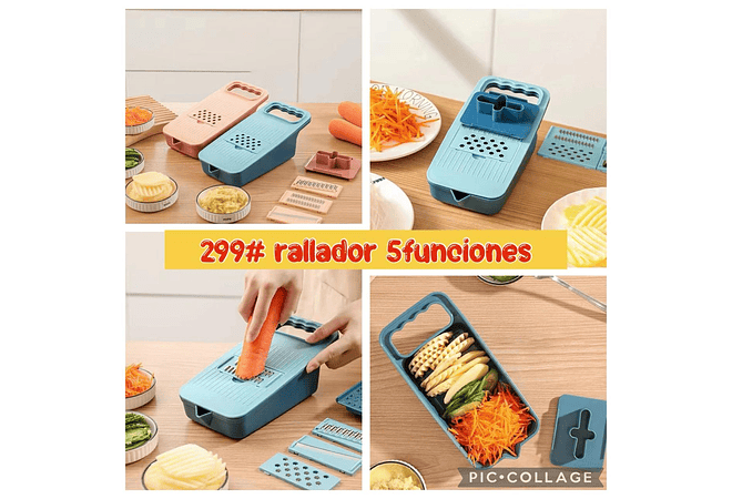 RAYADOR DE VERDURAS MOD# XMD-C31 🥒🥭