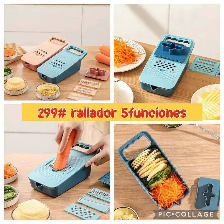 RAYADOR DE VERDURAS MOD# XMD-C31 🥒🥭 1