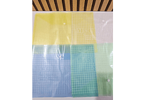 PAQ DE 6 FOLDERS TAMAÑO CARTA (CUADROS Y LISOS) MOD# CSA414 Y FC209