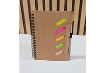 (RAYAS) LIBRETA CON POSTIK MOD# JX011