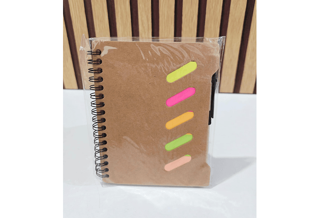 (RAYAS) LIBRETA CON POSTIK MOD# JX011