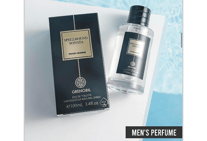 PERFUME GRENOBIL PARA CABALLERO "SPELLBOUND SONATA" DE 100ML MOD# i694