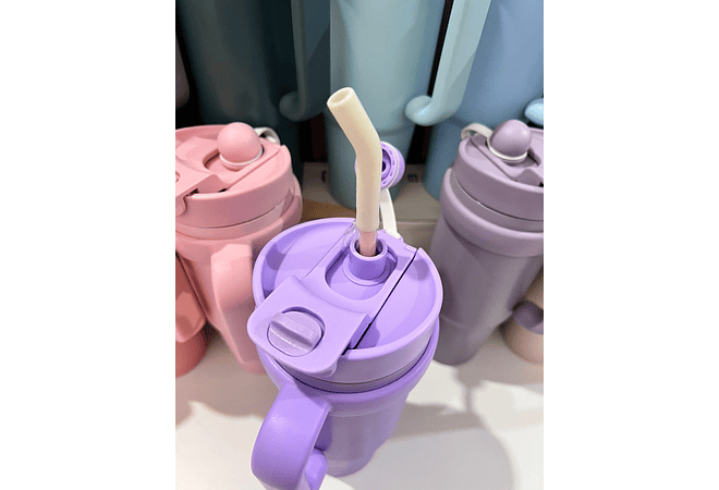 VASO TÉRMICO DE 900ML CON AGARRADERA COLORES MATE MOD# KTA-62