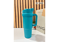 VASO TÉRMICO DE 900ML CON AGARRADERA COLORES MATE MOD# KTA-62