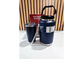 DUO TERMO CON VASO VACUUM BOTTLE DE 2 L Y 550ML MOD# PYA-6 (AGREGAR CAJITA PARA EL VASO)