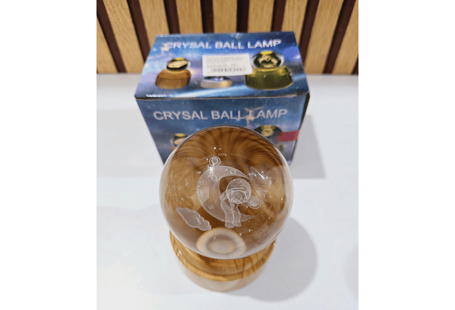 ESFERA DE CRISTAL GIRATORIA DIFERENTES DISEÑOS MOD# 358-041,042,043,044,045