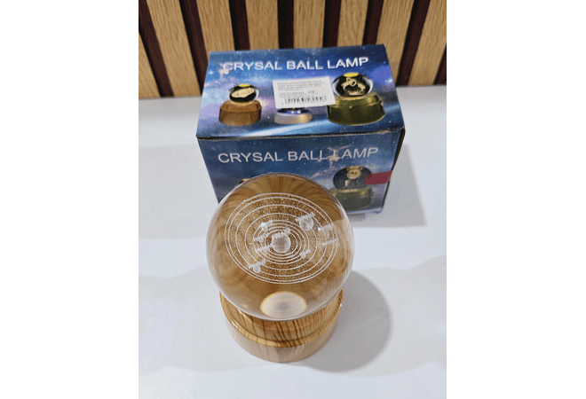 ESFERA DE CRISTAL GIRATORIA DIFERENTES DISEÑOS MOD# 358-041,042,043,044,045