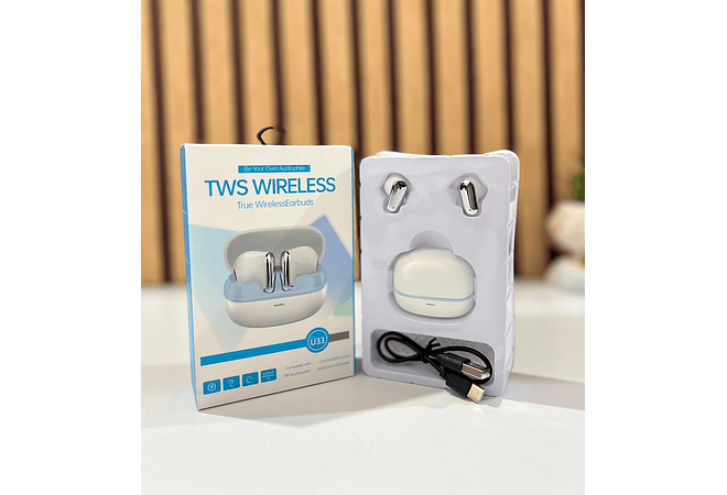 AUDÍFONOS TWS U33 MOD# TR-6063