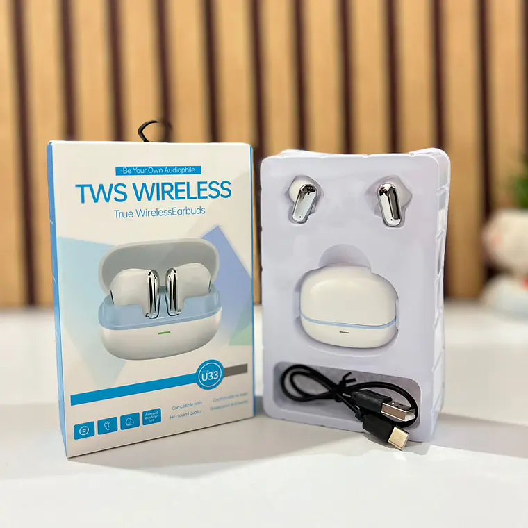 AUDÍFONOS TWS U33 MOD# TR-6063 2