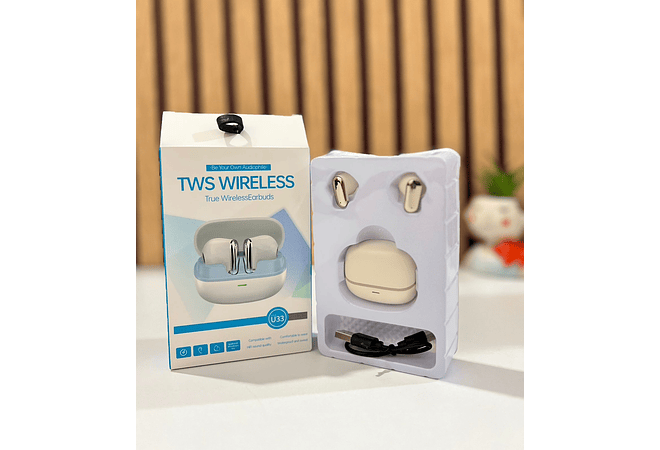 AUDÍFONOS TWS U33 MOD# TR-6063