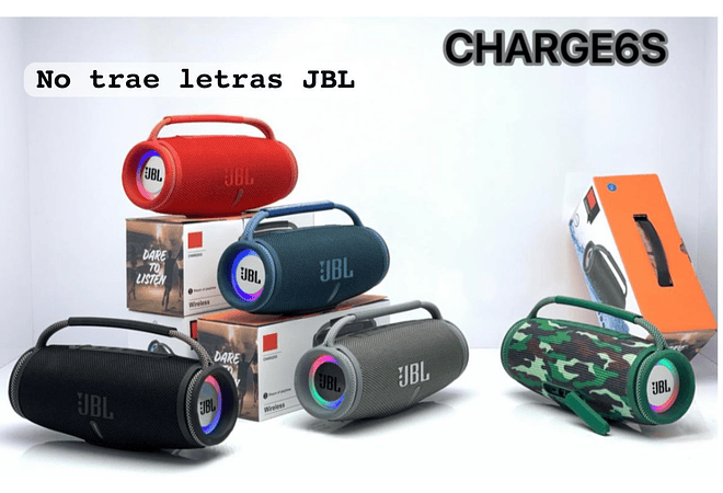 BOCINA CHANGER6S CON LUZ LED MOD#FM-5504