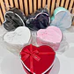 JUEGO DE CAJAS TRÍO DISELO CORAZÓN CON MOÑO MOD #MYLH-16149 - Miniatura 5