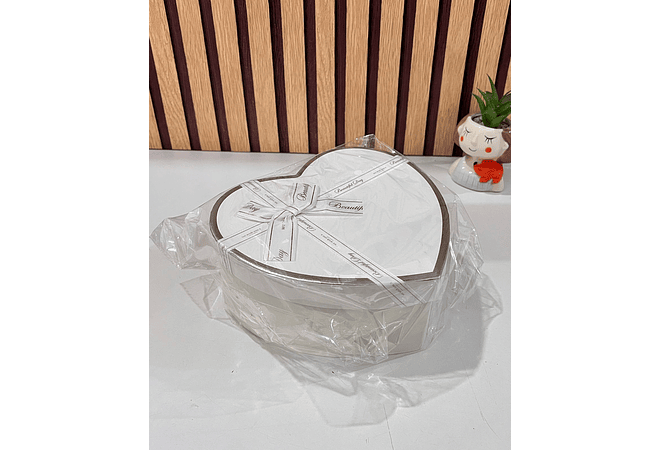 JUEGO DE CAJAS TRÍO DISELO CORAZÓN CON MOÑO MOD #MYLH-16149