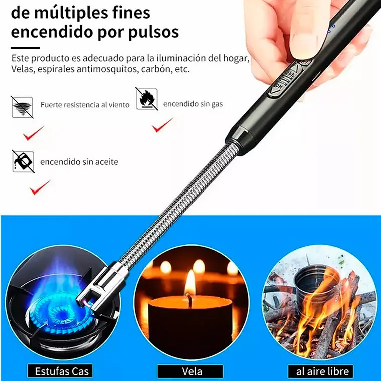ENCENDEDOR ELÉCTRICO XINMI (AL AZAR) MOD# RYL-2001 2