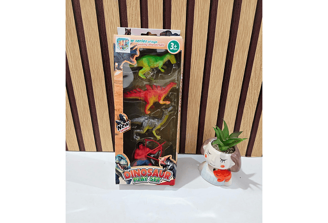 CAJITA CON DINOSAURIOS (DINOSAUR PLAY SET) MOD# VR-NCA1005