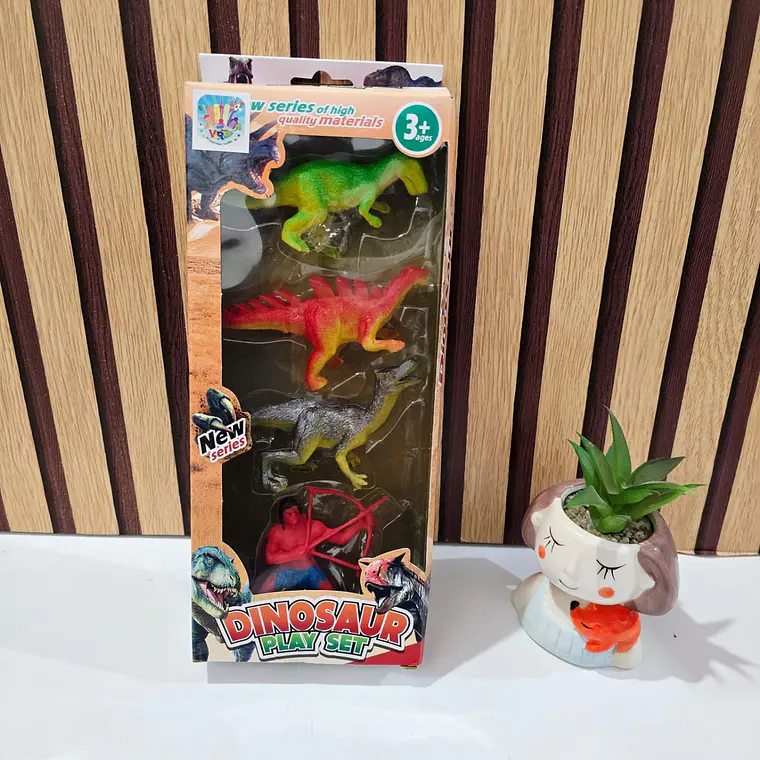 CAJITA CON DINOSAURIOS (DINOSAUR PLAY SET) MOD# VR-NCA1005 1