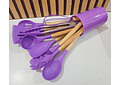 SET DE 12 UTENSILIOS GRANDES DE SILICONA PARA COCINA