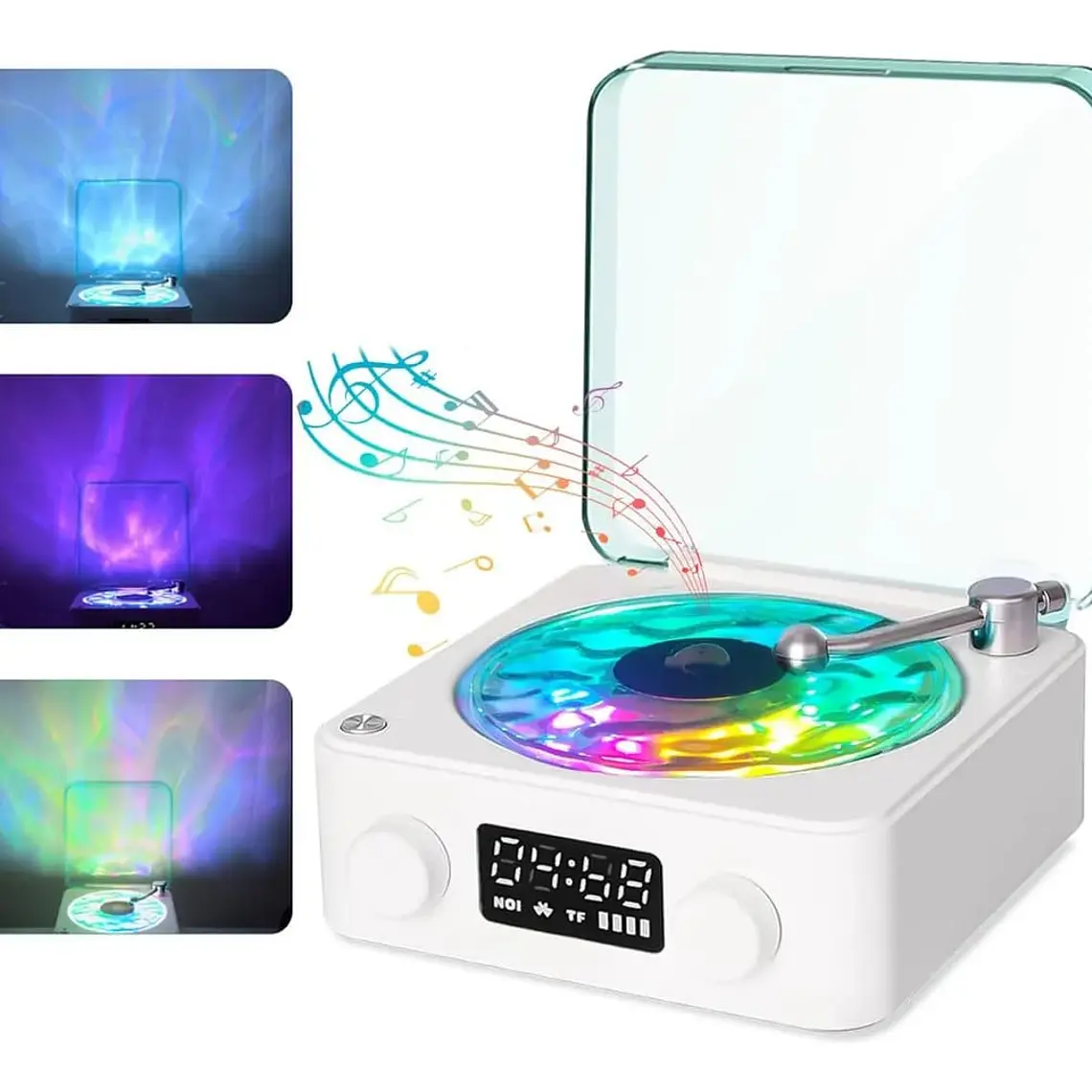 BOCINA PROYECTOR CON BLUETOOTH WAVES MOD# D-21576 1