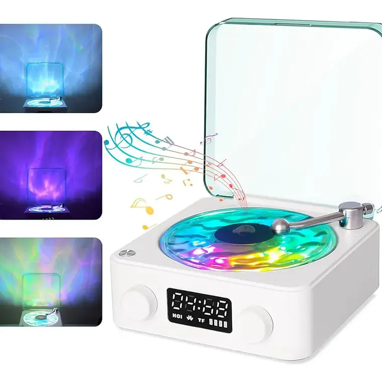 BOCINA PROYECTOR CON BLUETOOTH WAVES MOD# D-21576 1