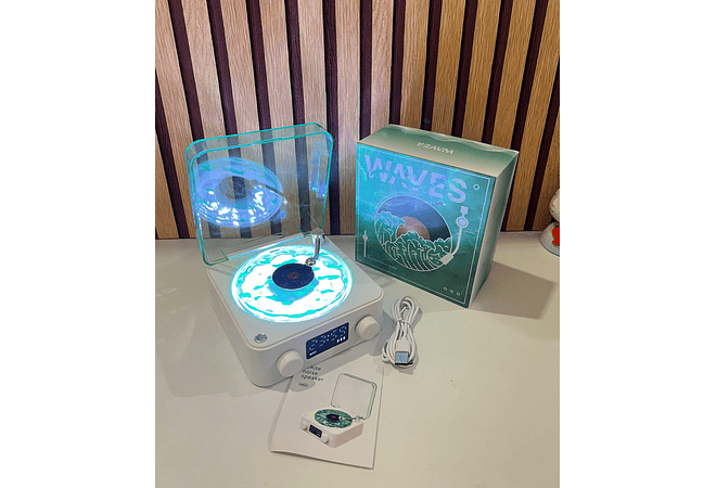 BOCINA PROYECTOR CON BLUETOOTH WAVES MOD# D-21576