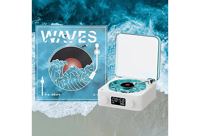 BOCINA PROYECTOR CON BLUETOOTH WAVES MOD# D-21576