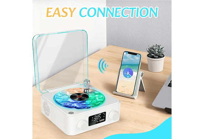 BOCINA PROYECTOR CON BLUETOOTH WAVES MOD# D-21576