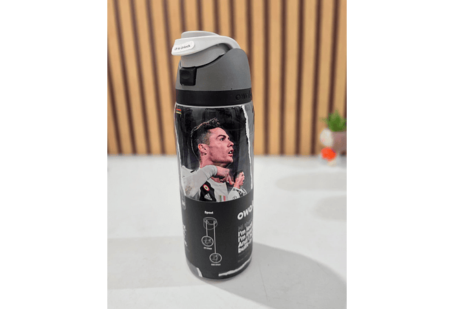 TERMO FREESIP OWALA DISEÑO CRISTIANO Y MESSI DE 1000ML MOD# LML-066 ⚽