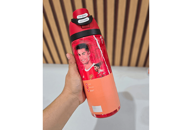 TERMO FREESIP OWALA DISEÑO CRISTIANO Y MESSI DE 1000ML MOD# LML-066 ⚽