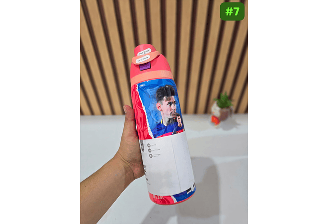 TERMO FREESIP OWALA DISEÑO CRISTIANO Y MESSI DE 1000ML MOD# LML-066 ⚽