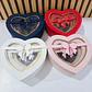 SET DE 3 CAJITAS EN FORMA DE CORAZÓN CON MOÑO PARA REGALO MOD# MYLH-16156 💝🎁 - Miniatura 2