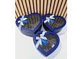 SET DE 3 CAJAS GRANDES PARA REGALO EN FORMA DE CORAZÓN MOD# MYLH-16175  ❤️🎁