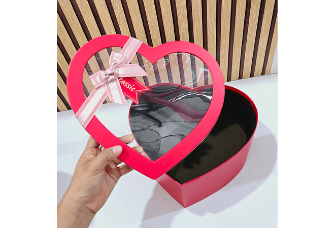 SET DE 3 CAJAS GRANDES PARA REGALO EN FORMA DE CORAZÓN MOD# MYLH-16175  ❤️🎁