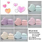 SET DE 3 CAJAS EN FORMA DE CORAZÓN PARA REGALO COLORES LISOS MOD# MYLH-16143🎁🎉 - Miniatura 1