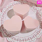 SET DE 3 CAJAS EN FORMA DE CORAZÓN PARA REGALO COLORES LISOS MOD# MYLH-16143🎁🎉 - Miniatura 3