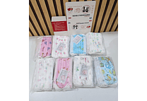 CAJITA CON 50 CUBREBOCAS INFANTIL ESTAMPADO AL AZAR (CAJITA ROJA) MOD# TTP