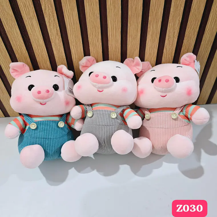 PELUCHE CERDITO, PINGÜINO O MAPACHE VARIOS MODELOS MOD# Q115,K411 Z030,Z012,Z009,Z297🐷 1