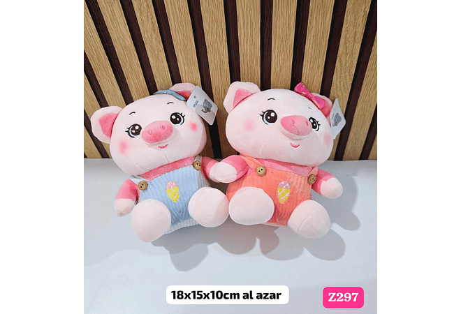 PELUCHE CERDITO, PINGÜINO O MAPACHE VARIOS MODELOS MOD# Q115,K411 Z030,Z012,Z009,Z297🐷