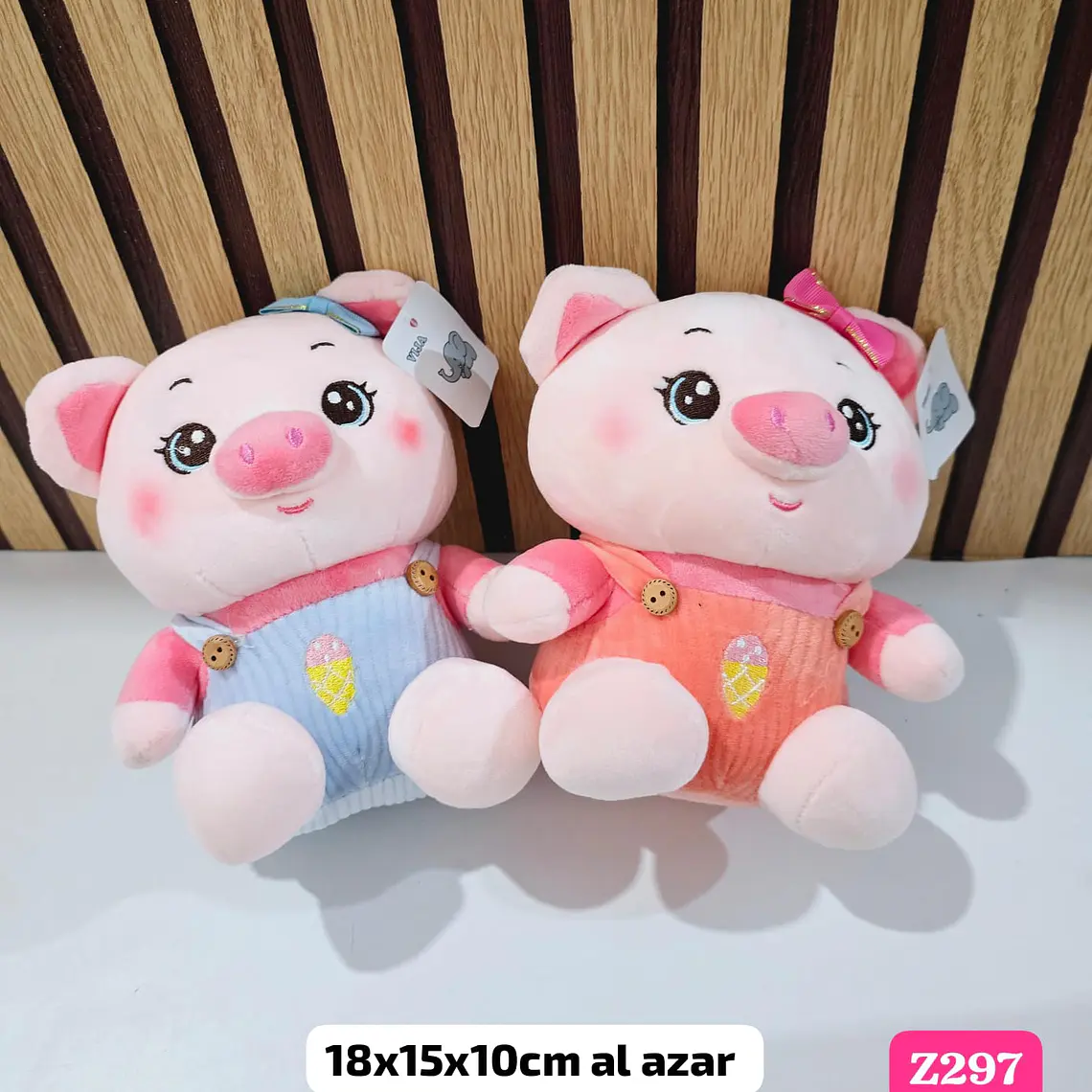 PELUCHE CERDITO, PINGÜINO O MAPACHE VARIOS MODELOS MOD# Q115,K411 Z030,Z012,Z009,Z297🐷 2