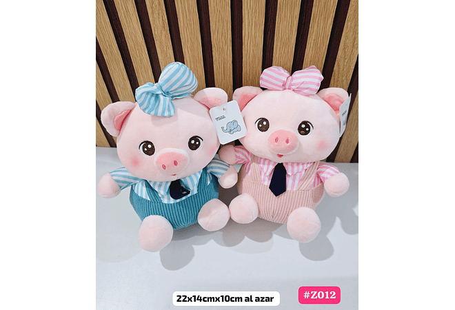 PELUCHE CERDITO, PINGÜINO O MAPACHE VARIOS MODELOS MOD# Q115,K411 Z030,Z012,Z009,Z297🐷