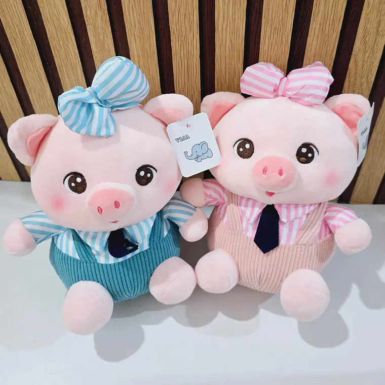PELUCHE CERDITO, PINGÜINO O MAPACHE VARIOS MODELOS MOD# Q115,K411 Z030,Z012,Z009,Z297🐷 8
