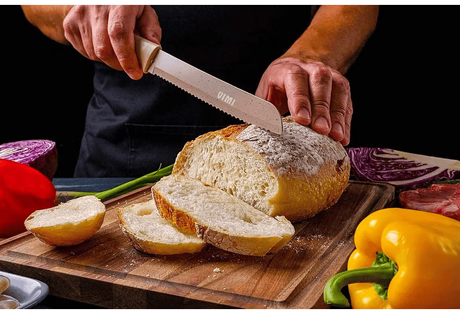 SET DE CUCHILLOS + TIJERAS + PELADOR MULTICOLOR (cajita mediana) MOD# ER-0278 ✂️ 🍴