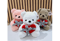 OSO DE PELUCHE CON CORAZÓN MOD# XZWG-23364  ❤️🧸