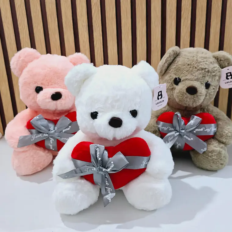 OSO DE PELUCHE CON CORAZÓN MOD# XZWG-23364  ❤️🧸 1
