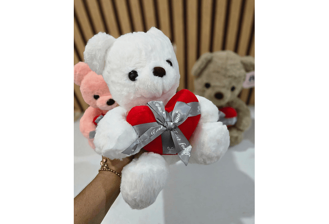 OSO DE PELUCHE CON CORAZÓN MOD# XZWG-23364  ❤️🧸