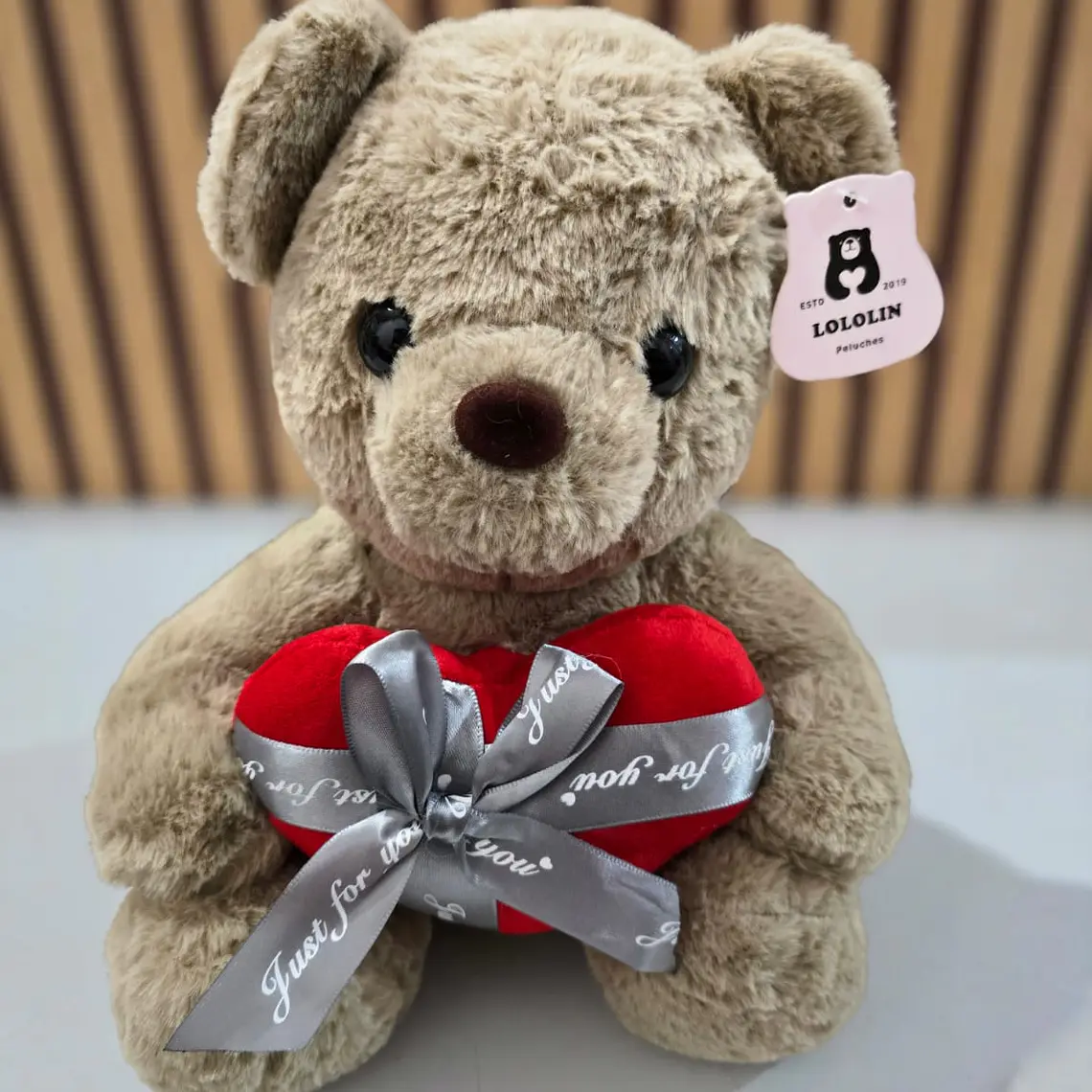 OSO DE PELUCHE CON CORAZÓN MOD# XZWG-23364  ❤️🧸 5