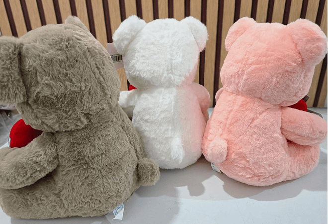 OSO DE PELUCHE CON CORAZÓN MOD# XZWG-23364  ❤️🧸